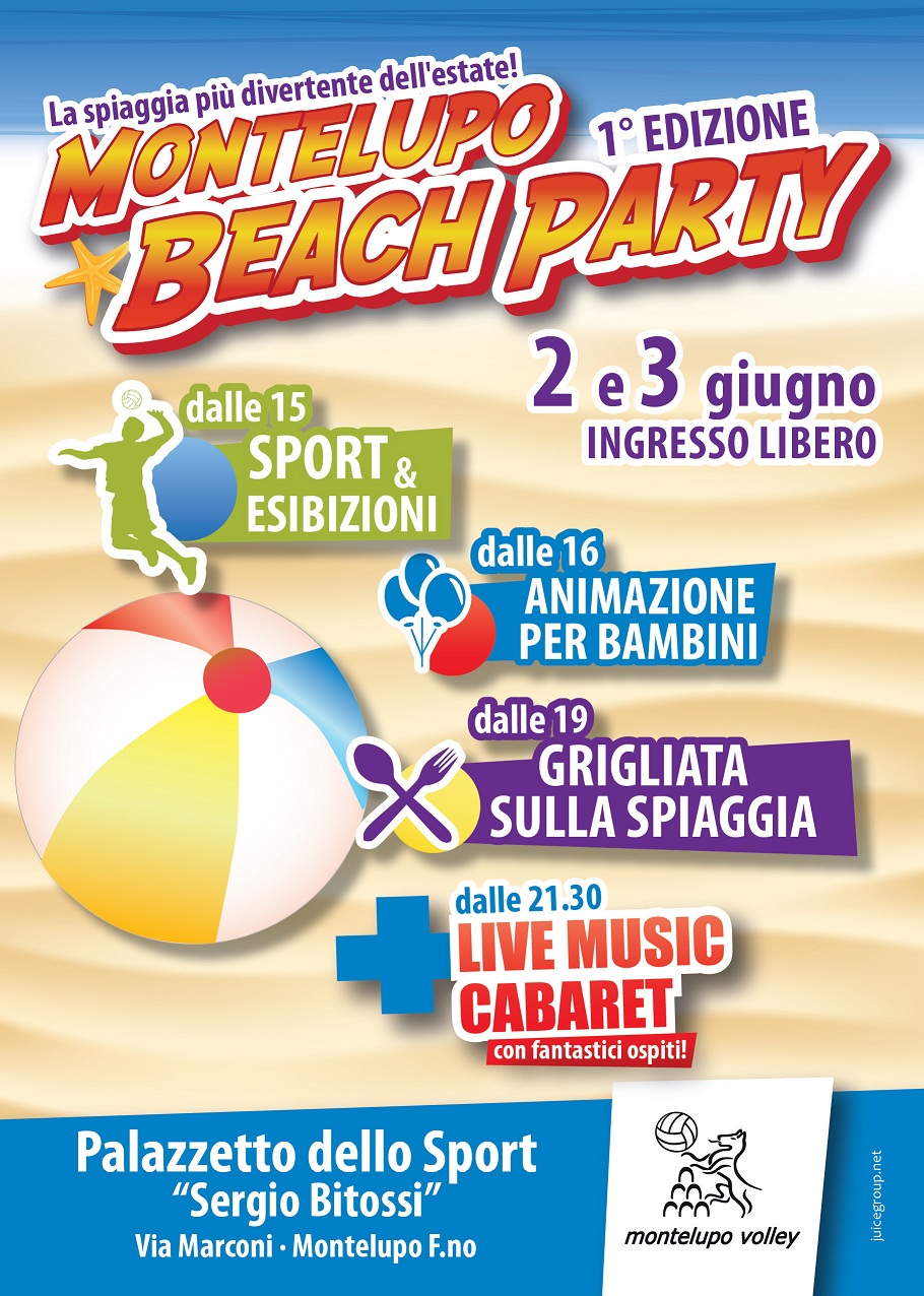 1° Montelupo Beach Party